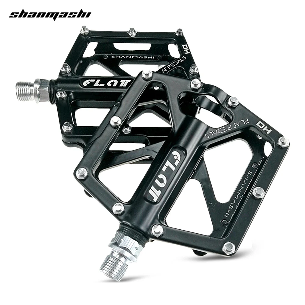 

Shanmashi FLAT Mountain Bike Pedal MTB Pedals BMX Bicycle Pedals Anti-Slip Ultralight Bicycle Pedal Bike Accessories