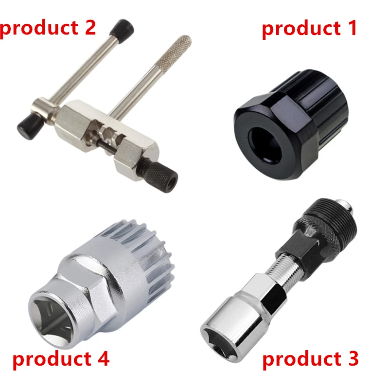 buy Mountain Bike Repair Tool Kit 4 in 1 MTB Bicycle Tools For crankset remove the flywheel cut chain axis tools Bicycle Parts