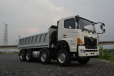 LESU 1/14 RC HN700 8*8 All-wheel Drive Metal Hydraulic Dumper Truck Model ESC TH02019