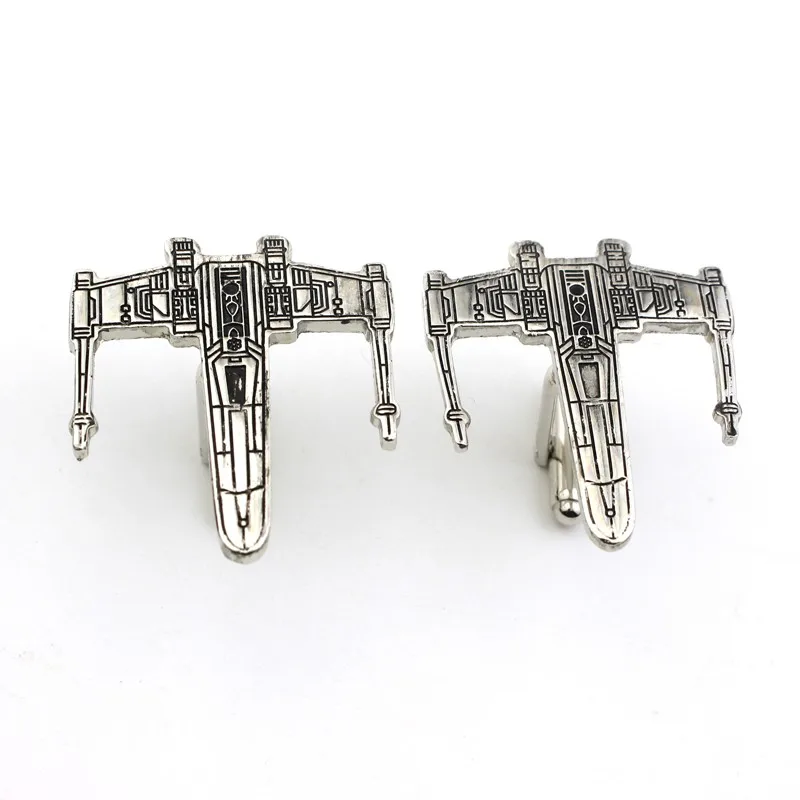 

Star Wars X-Wing and TIE Fighter Battle Ships Cufflinks