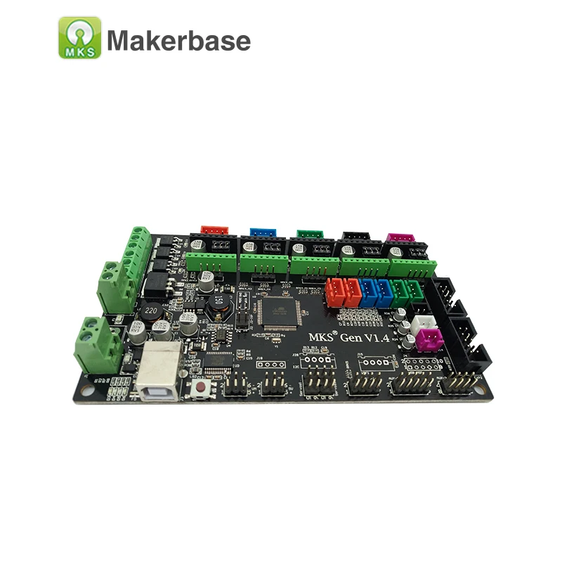 Makerbase MKS Gen V1.4 материнская плата 4 слоя PCB Ramps 1,4 Mega 2560 интегрированная плата управления Поддержка шагового драйвера