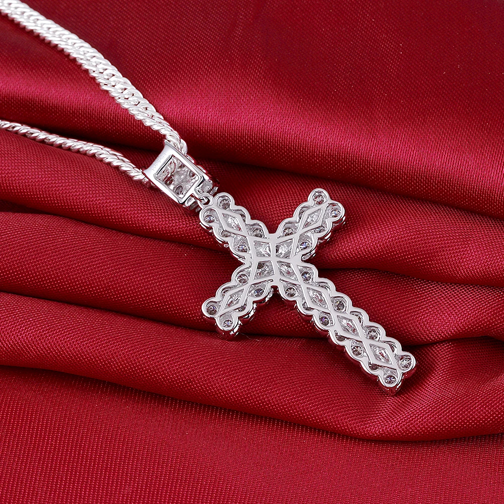 pendant necklace for man cross shape (3)