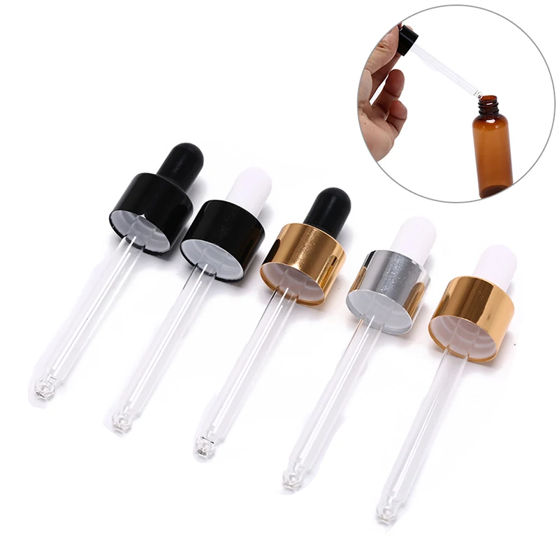 

2019 New Amber Glass Dropper Bottle Refillable Tea Tree Oil Essential Aromatherapy Perfume Container Liquid Pipette Bottle 30ml