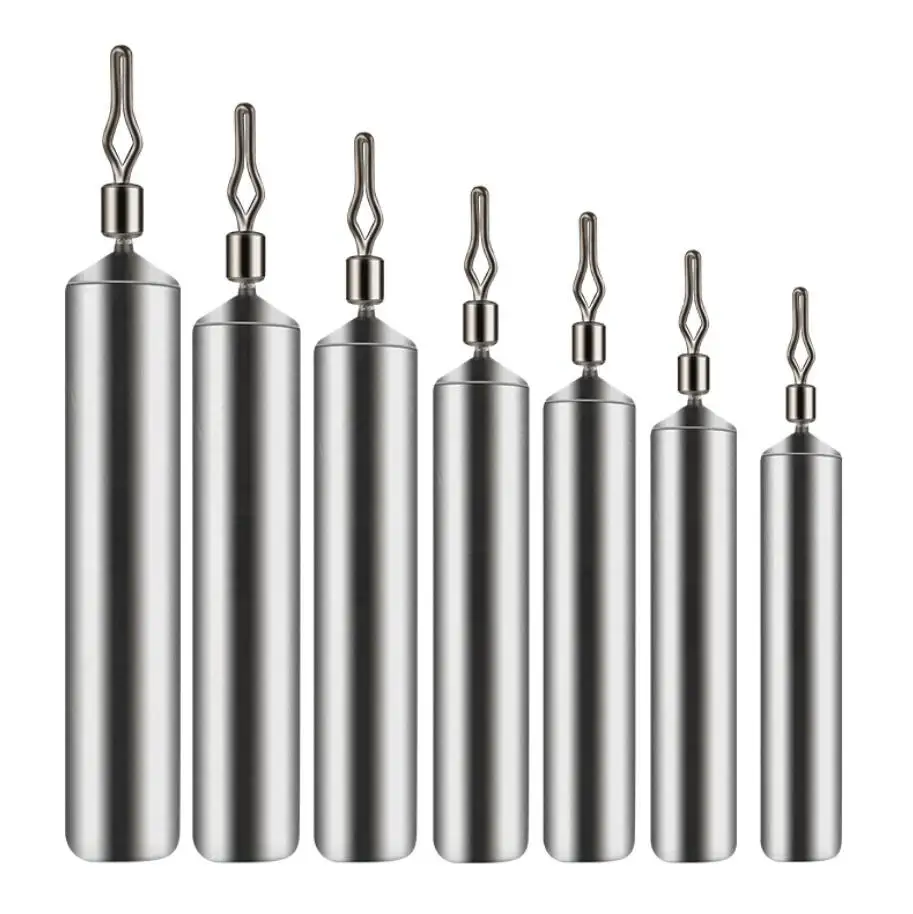 

5Pcs/Lot Fall Fishing Lead Sinker Wacky Rig 2.5g-20.g 360 Degree Rotatable Clip Sea Fishing Tackle Accessories A49
