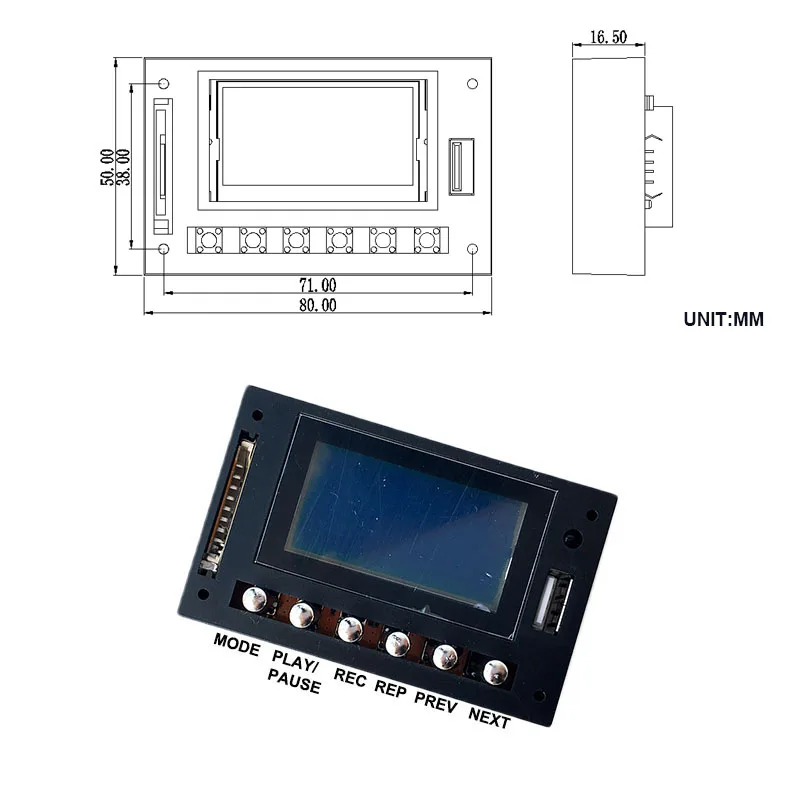 DIY Bluetooth MP3 модуль HIFI без потерь Музыкальный плеер декодер доска Аудио плееры SD карта USB Запись WAV мини FM радио комплект