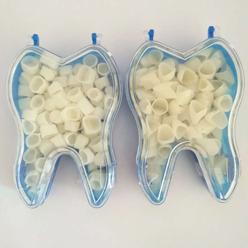 

50pcs/lot Portable Temporary Crown Anteriors Front Molar Posterior Nature Color Tooth Teeth Whitening Dental Materials Dentist