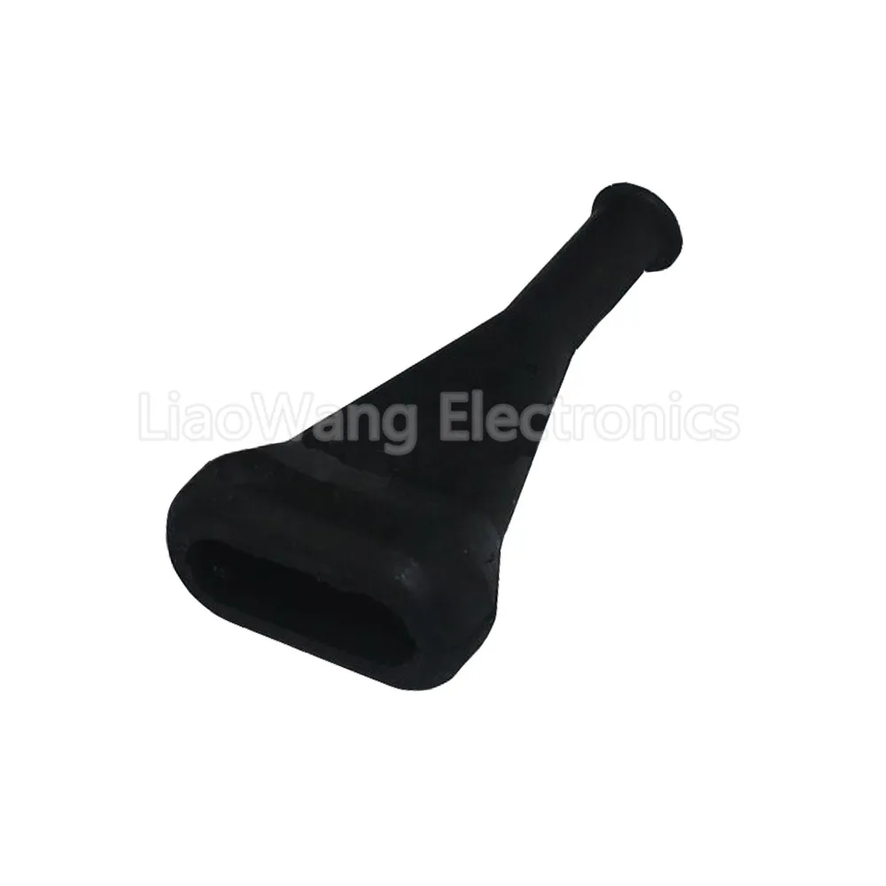 XJDT-3-4   3P、4P通用橡胶堵头    1.2单重4g