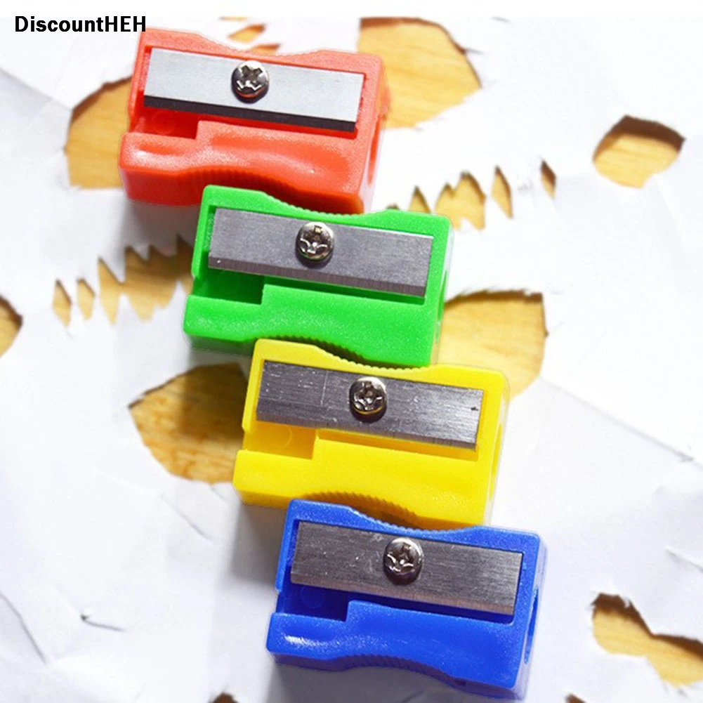 5 Pcs/Set New Pencil Sharpener Colorful Cute Gift Stationery Children
