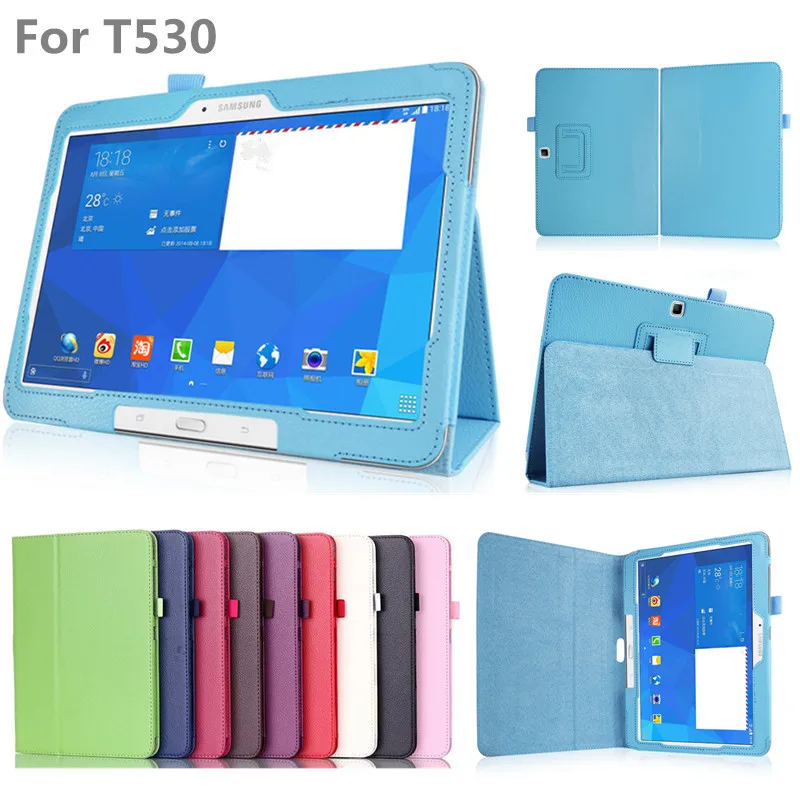 

Case Cover for Samsung Galaxy Tab 4 10.1 SM-T530/SM-T531/SM-T535 Ultra Thin Pu Leather Stand Protective Tablet Case Cover