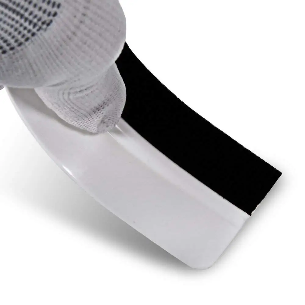 EHDIS 10pcs White Fabric Felt Squeegee Vinyl Car Film Wrap Scraper Window Tinting Tool Auto Car Stickers Wrapping Tools 10*4.6cm