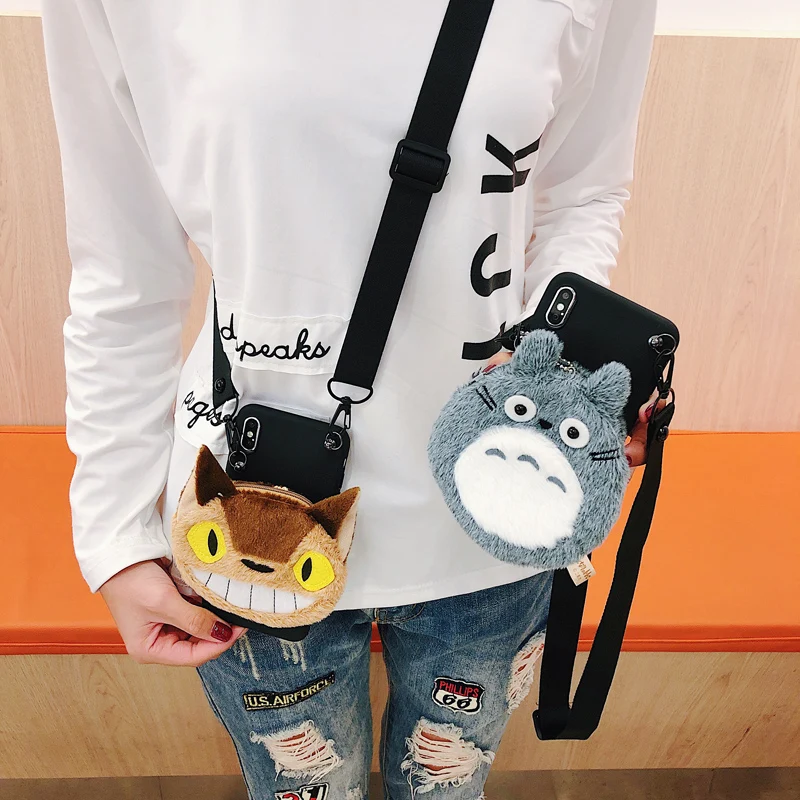 Чехол Sam S9 plus с мультяшным рисунком розовая панталонница Totoro Lotso для samsung Galaxy S10 S8