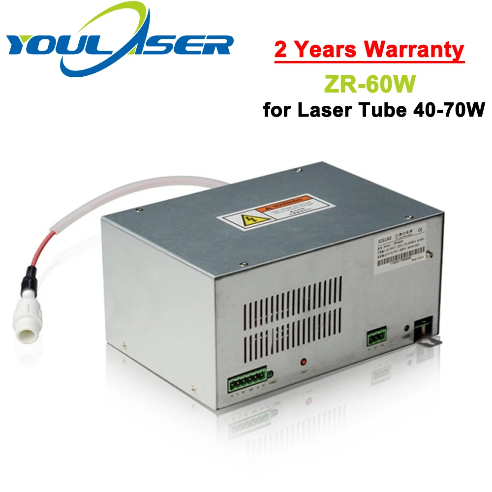 

Laser Power Supply 60w for Co2 Laser Engraving and Cutting Machine