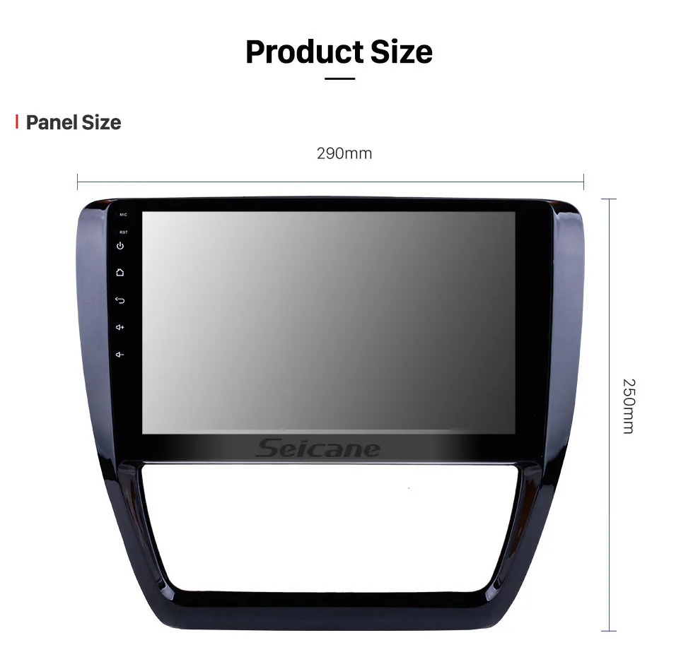 Top Seicane Quad core GPS Navigation Radio Android 7.1/8.1 for 2012 2013 2014 2015 VW Volkswagen SAGITAR Car Unit Player TV tuner 15