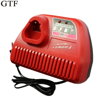 

GTF M12 Li-ion Power tool Battery Charger 10.8V 12V For Milwaukee M12 48-11 - 24 Series Lithium-ion Batteries EU/US Charger