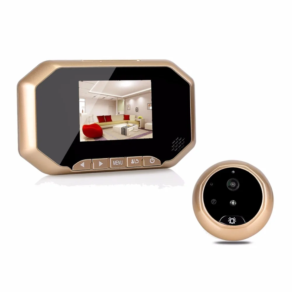 

3.0 Inches TFT LED Doorbell Door Peephole Viewer Camera Night Vision Door PEEPHOLE Professional Security Camera F1773J