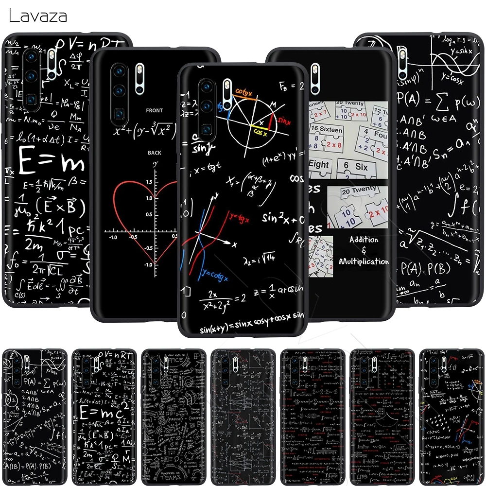 

Lavaza Formulas Math Formul Mathematics Case for Huawei Mate Y7 Y9 P8 P9 P10 P20 P30 Lite Pro P Smart Mini 2017 2019