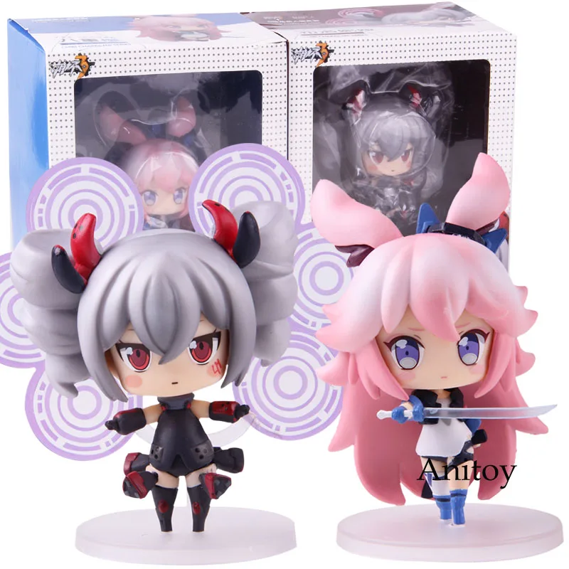 Фигурка Honkai Impact 3 Yae Sakura Bronya Bunny chik Chibi серии персонажей я ПВХ Коллекционная модель