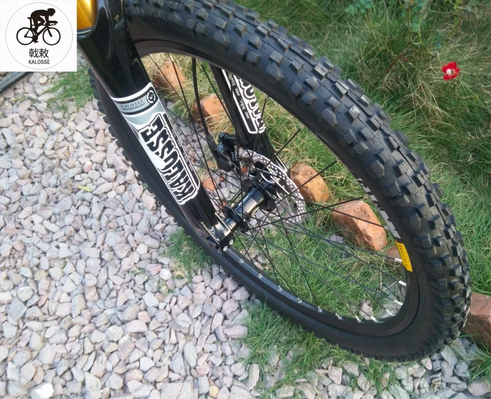 Excellent Kalosse  M310  DH  26 inch    Microshift  Soft-tail frame   Hydraulic brakes bicycle   mountain bike  AM/XC  24 speed 11
