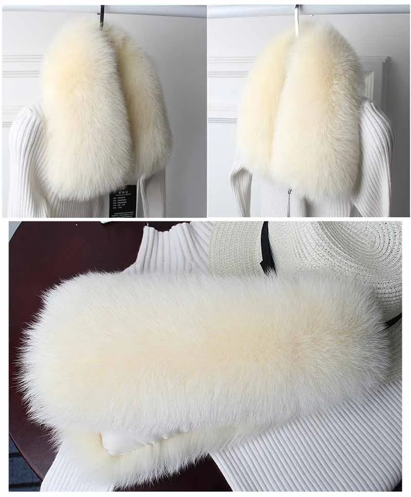 fox fur collar
