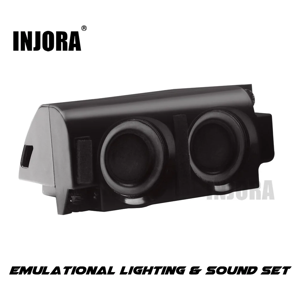 

INJORA RC Car Engine Sound Simulator for 1/10 RC Crawler Traxxas TRX4 Axial SCX10 WRAITH 1:14 Tamiya Tractor