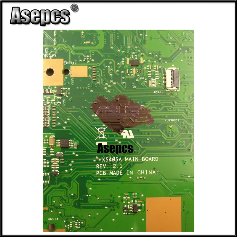 Asepcs X540SA Laptop motherboard for ASUS VivoBook X540SA X540S X540 F540S Test original mainboard 4G-RAM N3700/N3710 4-Core CPU