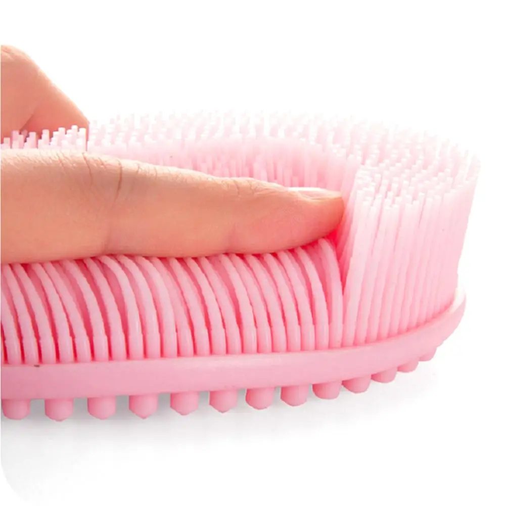 Silicone Bath Massage Brush Scalp Massage Brush Baby Shower Massage