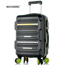 2016 New Arrival Fashion Style Trolley Luggage suitcase/New Style ABS PC Luggage Bags Cases/President Luggage/suitcase on wheels