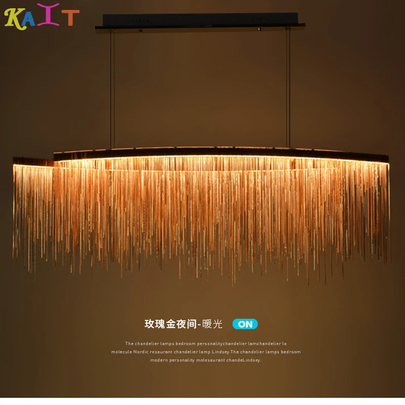 Discount KAIT Modern Bedroom chandeliers ceiling Dining Room Hanging chain LED chandelier lighting living room 2 Discount KAIT Modern Bedroom chandeliers ceiling Dining Room Hanging chain LED chandelier lighting living room 2