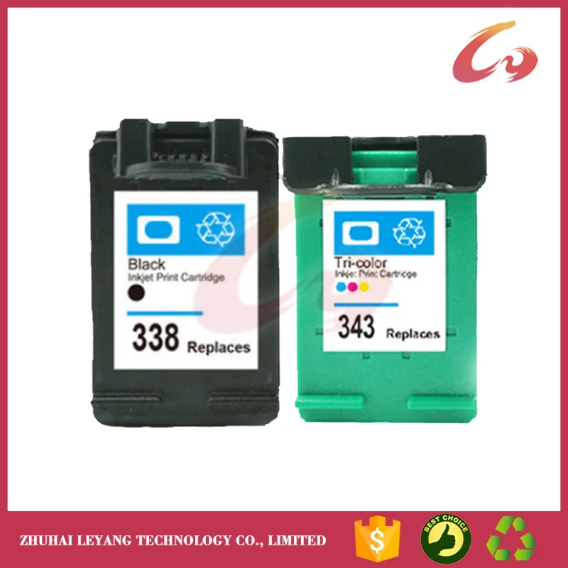 2x Картриджи с чернилами для HP 338 343 трехцветный DJ 6540/ 6620/6840/PSC 1500/1510/1600/1610|ink cartridge|ink