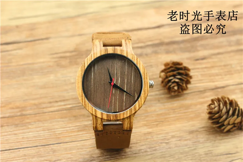 Новое поступление модные мужские деревянные часы женские повседневные кварцевые часы унисекс высокого качества из натурального дерева