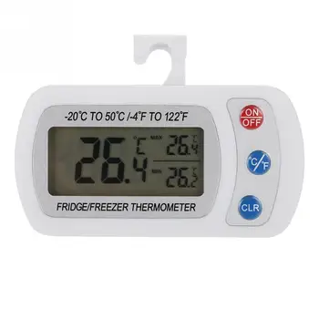 

Kitchen Large LCD Refrigerator Fridge Freezer Digital Thermometer with Adjustable Stand/Hanger