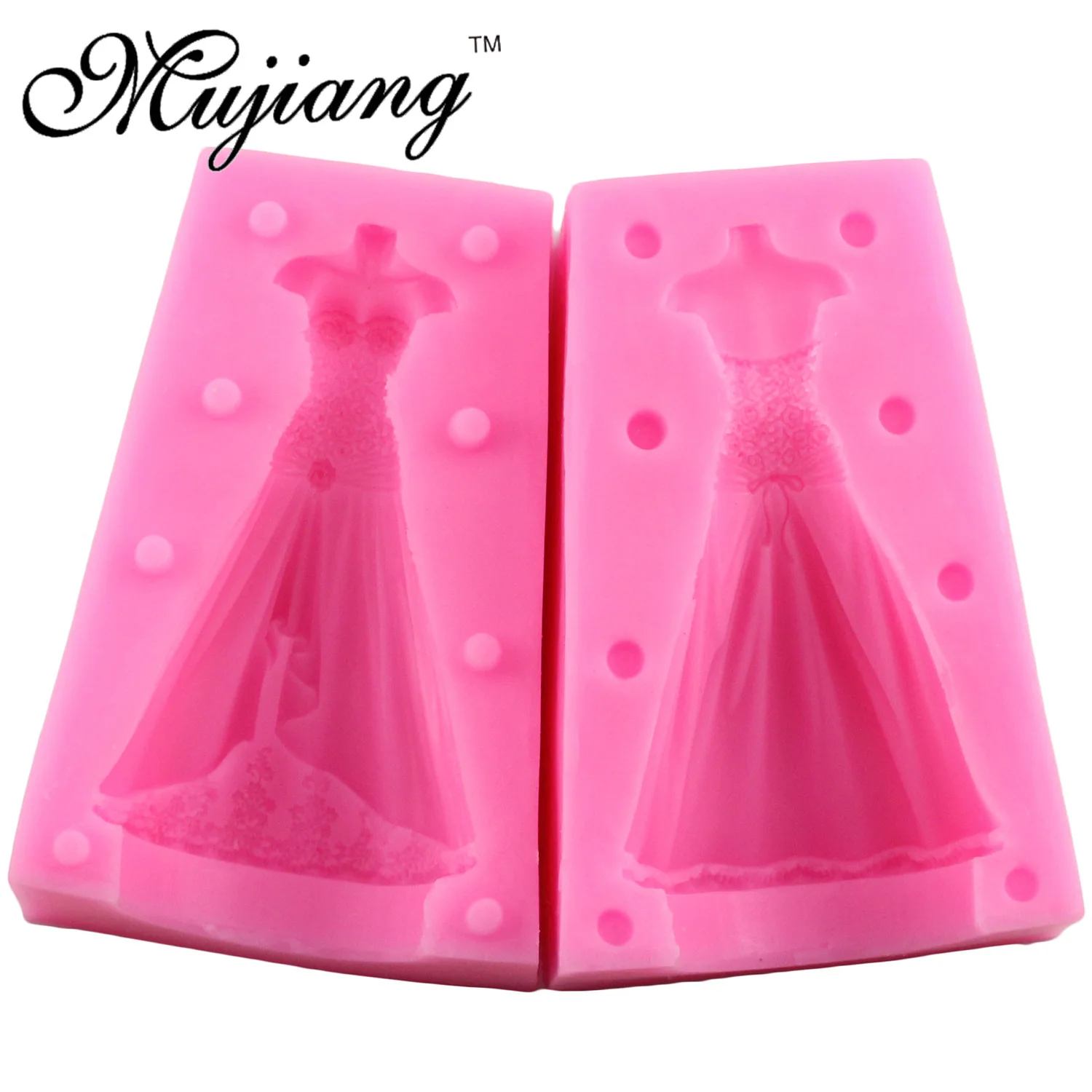 Mujiang 4 шт. свадебное платье жениха силиконовая свеча форма для мыла. Глины инструменты для украшения тортов из мастики сахарные конфеты шоколадные формы