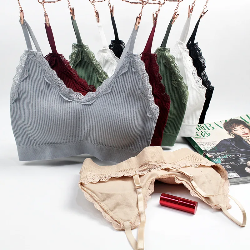 

Active bra for women lace sexy lingerie ladies push up underwear wire free thin brassiere girl bralette summer women's bra