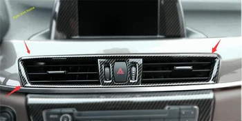 

Lapetus ABS Middle Air Conditioning AC Outlet Vent Frame Molding Garnish Cover Trim 2 Color Fit For BMW X2 F39 2018 2019 2020