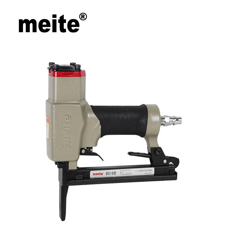 

Meite 8016BL pneumatic stapler with long nose air tools air nailer gun for make sofa/ furniture Jun.14 Update Tool