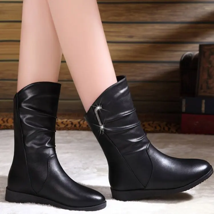 Woman Boots autumn Winter Shoes Wedges 