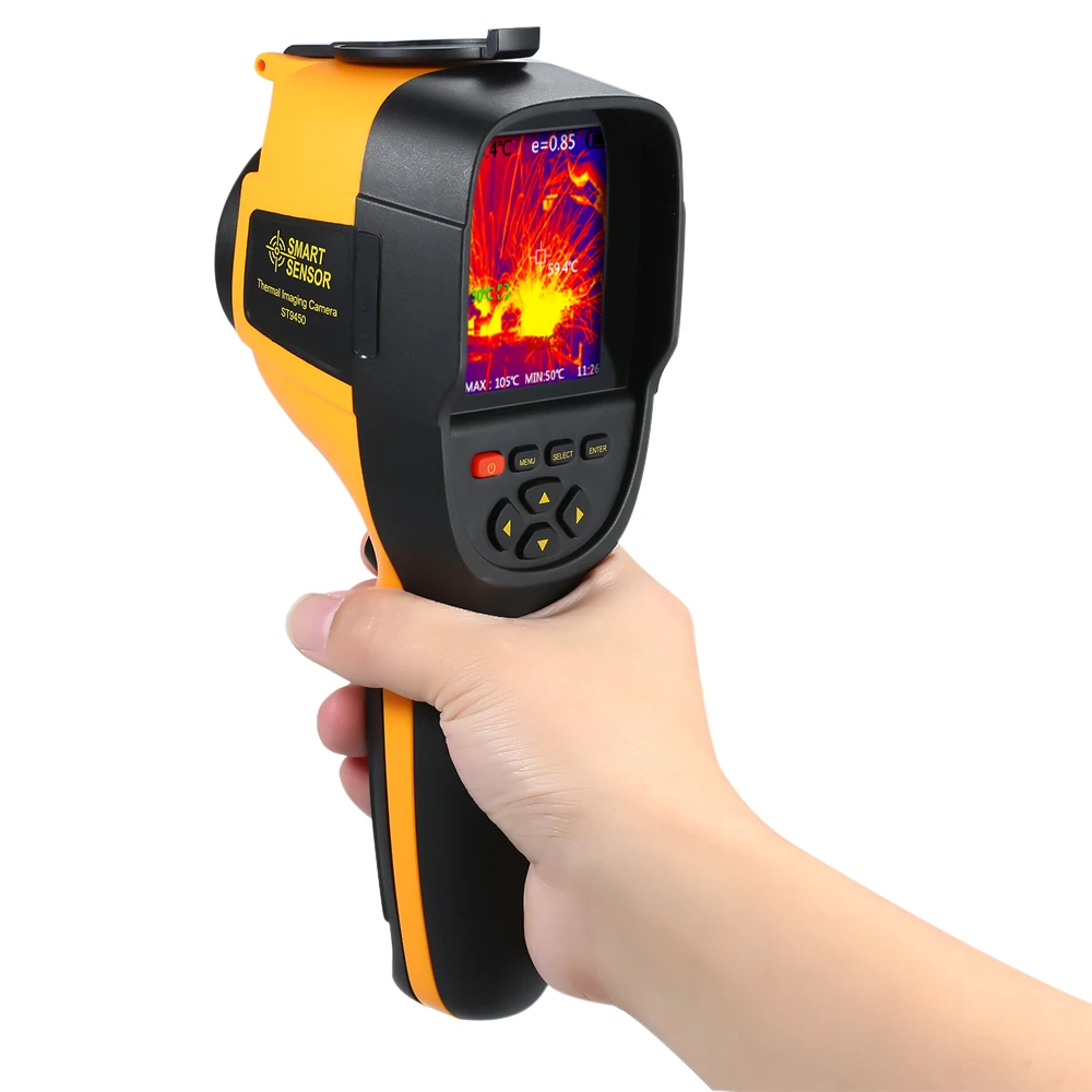 Цифровой термометр ST9450 ручной инфракрасный тепловизор HD инфракрасная камера для