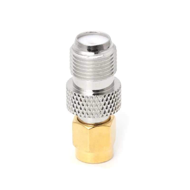 

F Type Female Jack to SMA Female Socket Straight RF Coax Adapter F to SMA Plug l29k