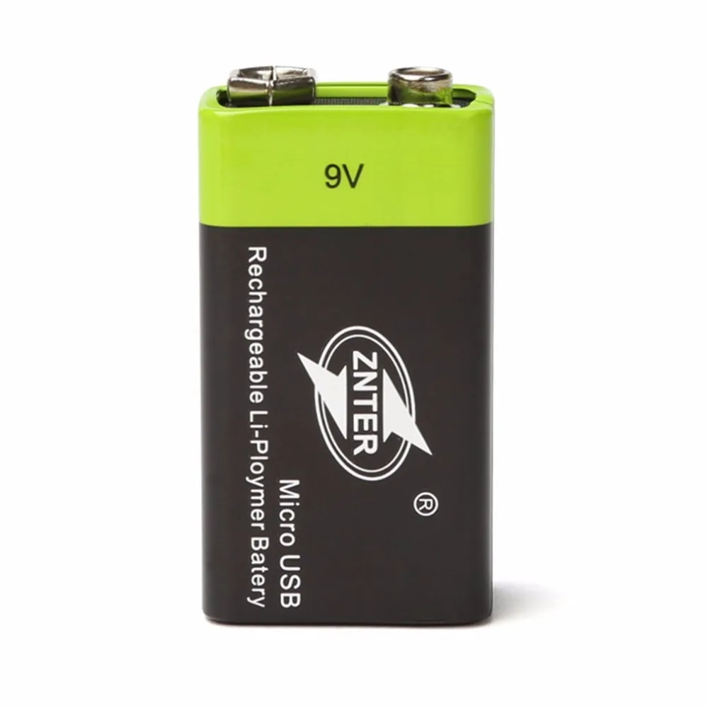 ZNTER 9 в 400 мА/ч, USB, Перезаряжаемые 9В литий-полимерный Батарея для RC Аксессуары для видео-квадрокоптеров Батарея Перевозка груза падения