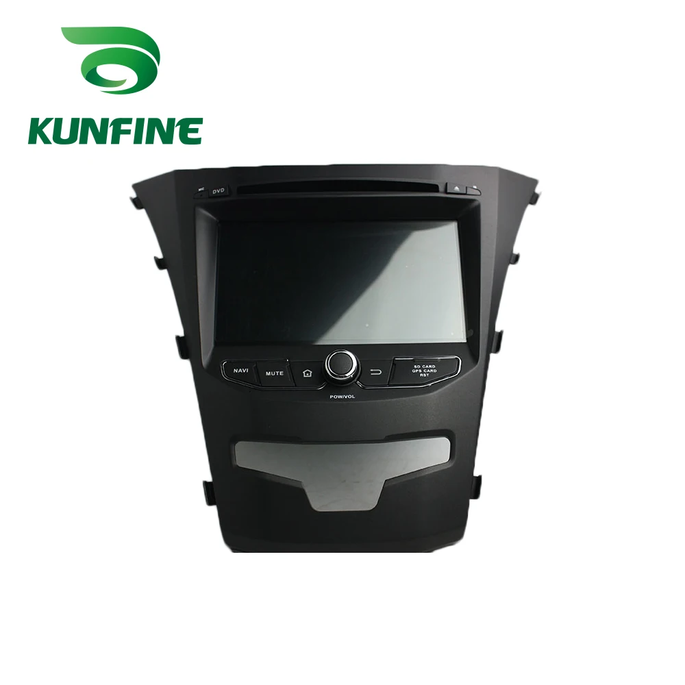 Discount Android 9.0 Octa Core 4GB RAM 64GB ROM Car DVD GPS Navigation Multimedia Player Car Stereo for Ssangyong Korando 2014 Radio 8
