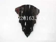 Para yamaha yzf 1000 r1 2009 2010 2011 2012, pára-brisa preto duplo, bolha yzf r1 09 10 11 12 13 14 cc