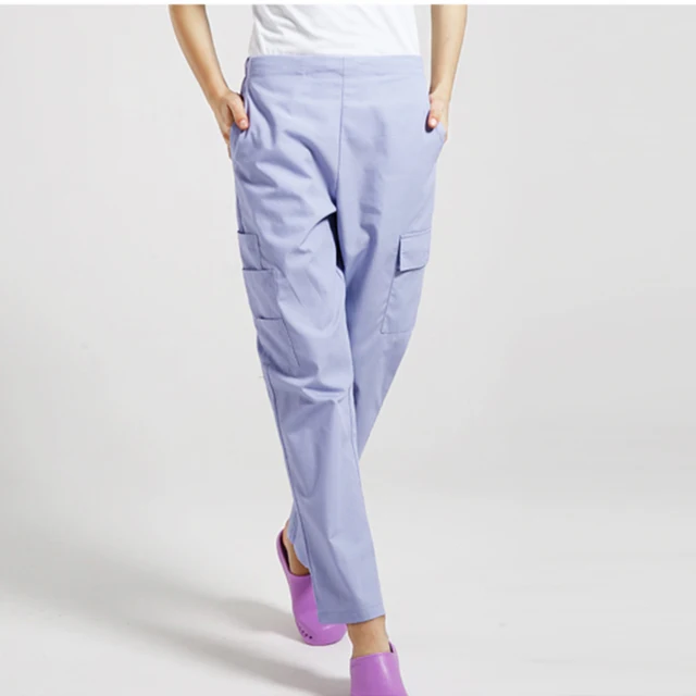 Dental Medical Scrub Pants Doctor Nurse Uniform Work Trouser Bottoms