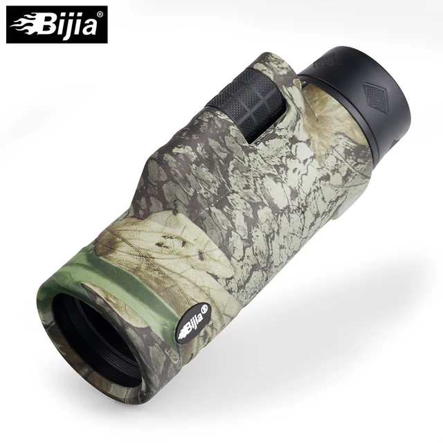 US $17.93 BIJIA 10x42 High Quality 4 colors Multicoated BAK4 Prism monocular Hunting Bird Watching travel te