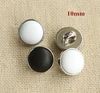 30pcs/lot Size:10mm Cute Shirt Buttons Black / White Button for Sewing Plating Button for DIY (ss-704) 1