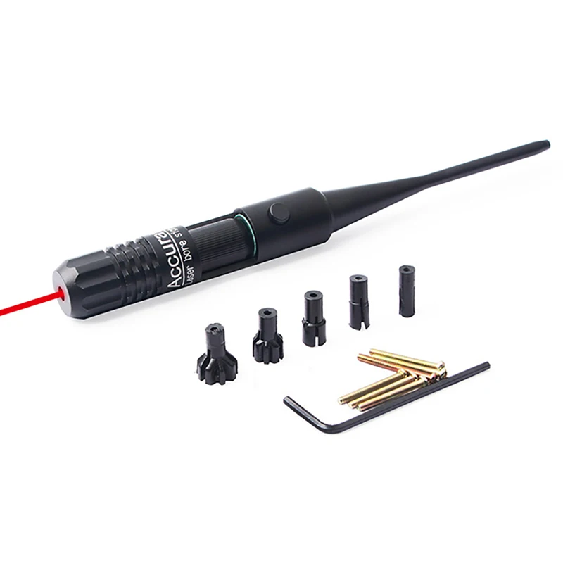 

Red (Laser) Light Scope Sight Battery Operated Aluminium Hunting Tool With Screwdriver Adapters