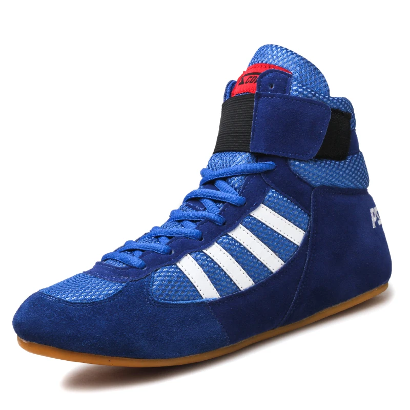 Wrestling Shoes For Boxing Men Women Training Shoes Leather Wrestling