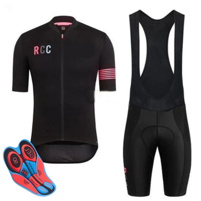 

2018 RCC Pro Cycling Jersey Set Summer MTB Bicycle Clothing Maillot Ropa Ciclismo 100% Polyester Racing Bike Clothes Cycling Set
