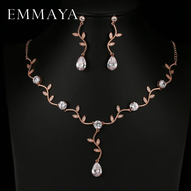 Rose Gold Necklace 1113 – TIQUE –