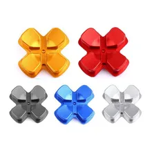 New Aluminum Metal D pad Action Button Dpad direction Key Repairs Replacement for Playstation Dualshock 4