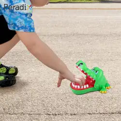 Творческий крокодил укус пальца Милый Забавный интерактивная игрушка Развлечения Детская безопасность